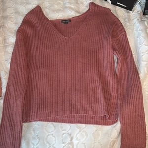 Pink sweater